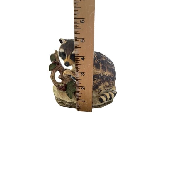 Vintage Lefton China Porcelain‎ Hand-Painted Raccoon Figurine KW4752 Japan - Picture 7 of 7